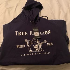 Mens True Religion Hoodie (Pull over)